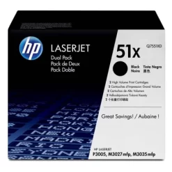 HP Q7551XD (51X) BK originální - akce
