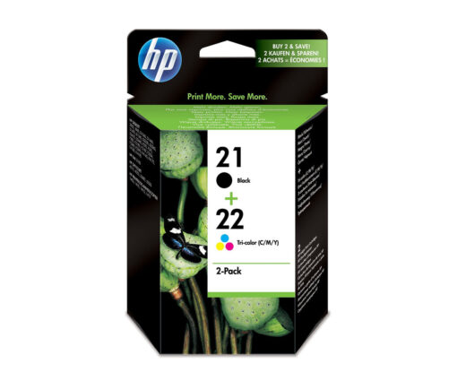 HP 21+22 (SD367AE) CMYK originální - výprodej