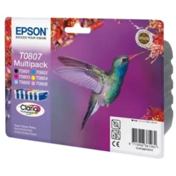 Epson T0807 (C13T08074011) CMYK originální - výprodej